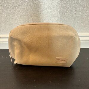 New Beige Makeup Pencil Travel Case Bag